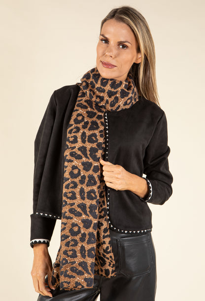 Leopard Print Scarf