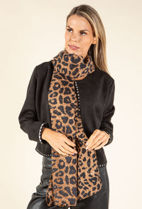 Leopard Print Scarf