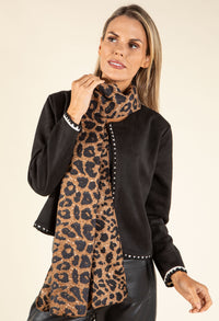 Leopard Print Scarf