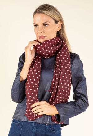 Polka Dot Scarf