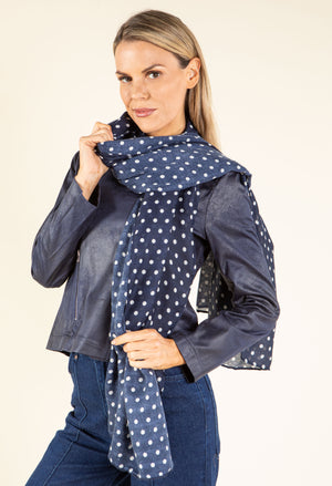 Polka Dot Scarf