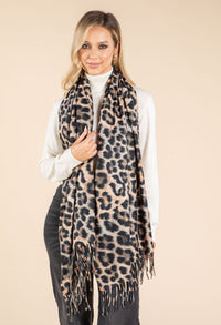 Leopard Print Scarf