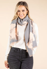 Floral Print Scarf