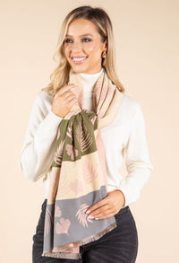 Leaf Print Scarf