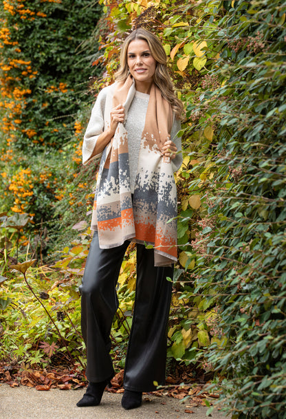 Abstract Print Scarf