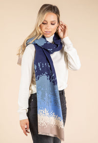 Abstract Print Scarf