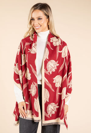 Floral Design Scarf