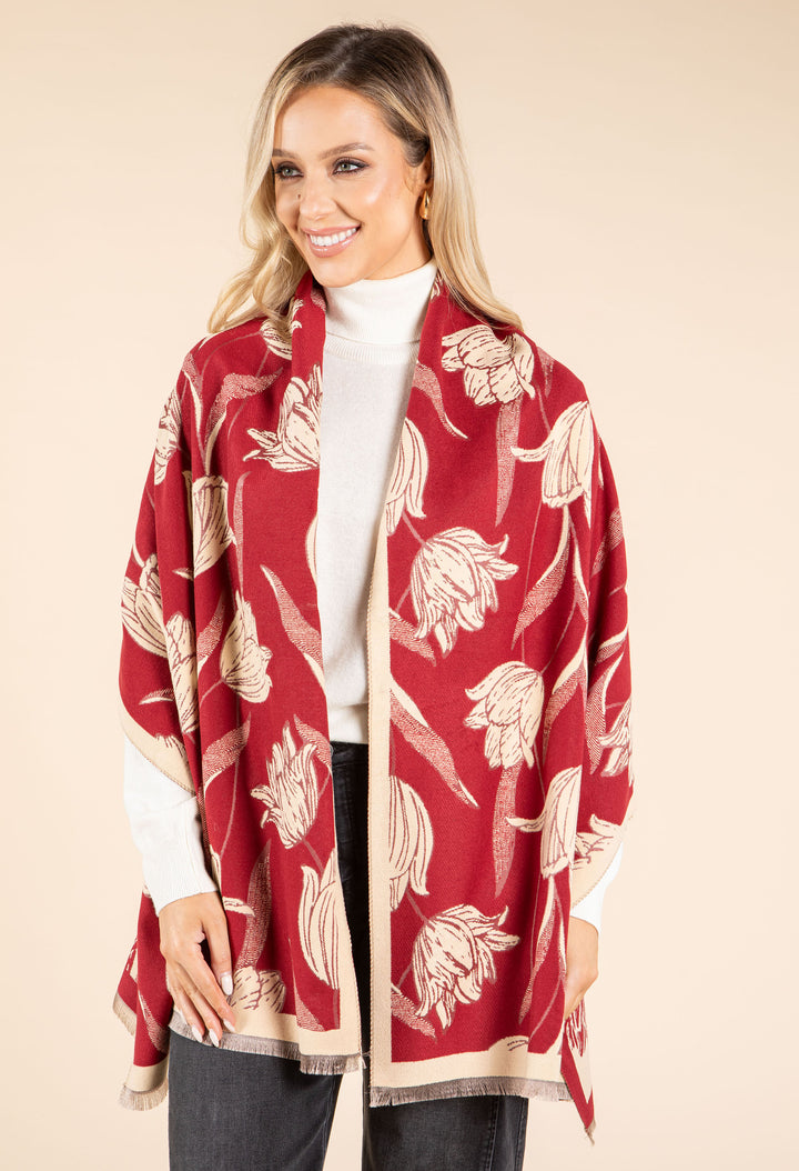 Floral Design Scarf