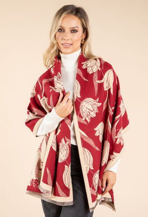 Floral Design Scarf