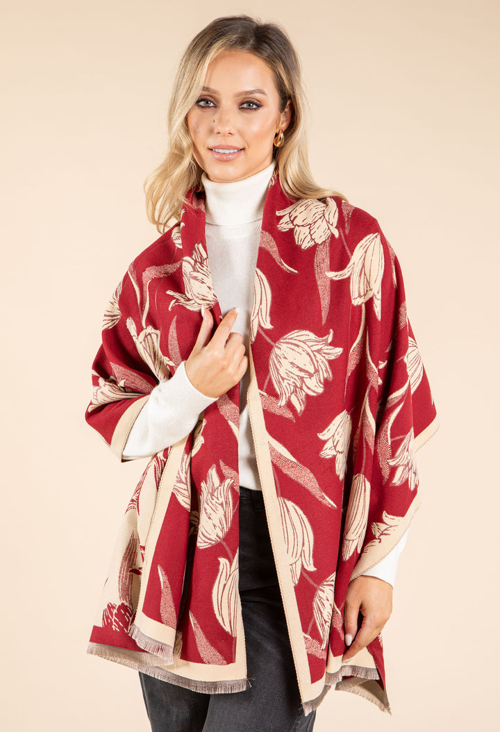 Floral Design Scarf