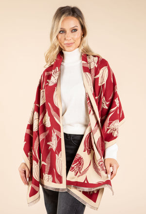 Floral Design Scarf