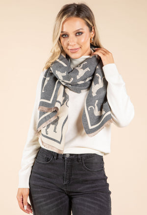 Leopard Scarf