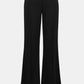 Formal Mid-Rise Flare Trousers