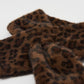Leopard Faux Fur Scarf