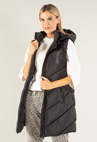 Skylar Longline Puffer Gilet