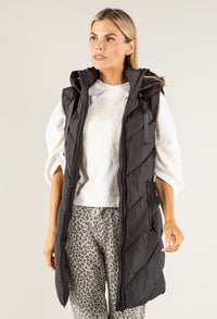 Skylar Longline Puffer Gilet