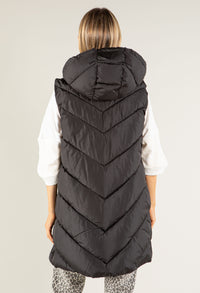 Skylar Longline Puffer Gilet