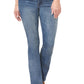 "Ab"solution® High Rise Artisanal Denim Itty Bitty Boot Jean