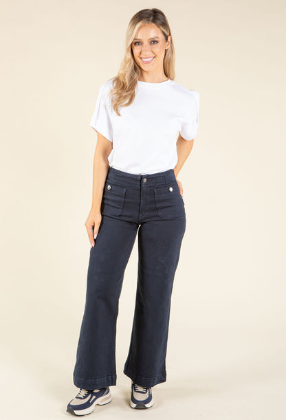 Ruby Dahlia Wide Leg Jeans
