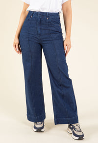 Daria High Waist Front Seam Tailored Jeans