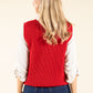 Soft Knit V-Neck Vest