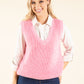 Soft Knit V-Neck Vest
