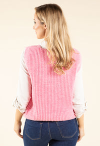 Soft Knit V-Neck Vest