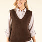 Soft Knit V-Neck Vest