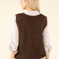 Soft Knit V-Neck Vest