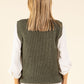 Soft Knit V-Neck Vest