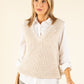 Soft Knit V-Neck Vest