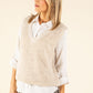 Soft Knit V-Neck Vest