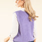 Soft Knit V-Neck Vest