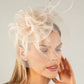 Feather & Diamante Detail Fascinator