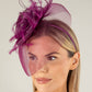 Feather & Diamante Detail Fascinator