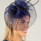 Feather & Diamante Detail Fascinator