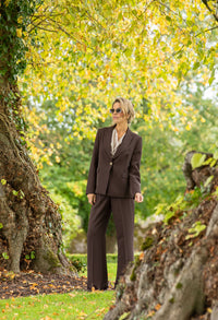 Cowl Neck Satin Blouse