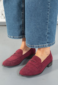 Faux Suede Loafer