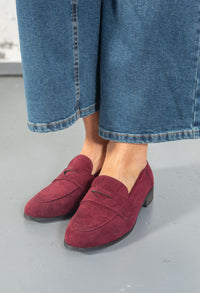 Faux Suede Loafer