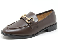Gold Buckle Loafer