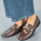 Gold Buckle Loafer