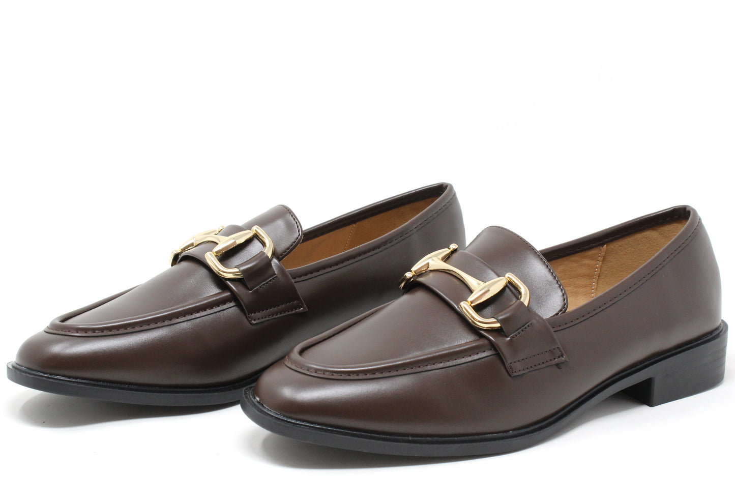 Gold Buckle Loafer