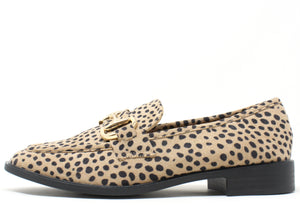Gold Buckle Loafer