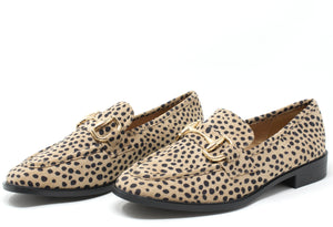 Gold Buckle Loafer