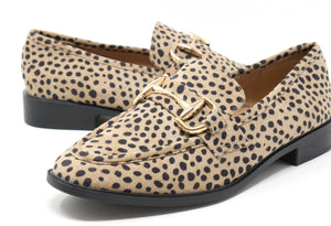 Gold Buckle Loafer