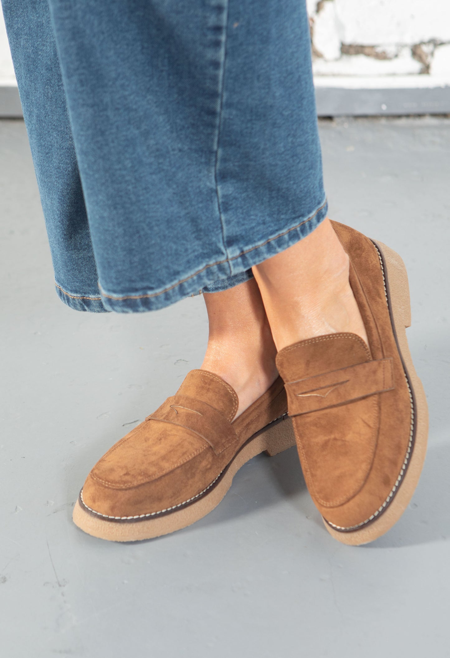 Suede Feel Loafer