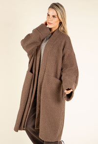 Charlotte Soft Boucle Coatigan