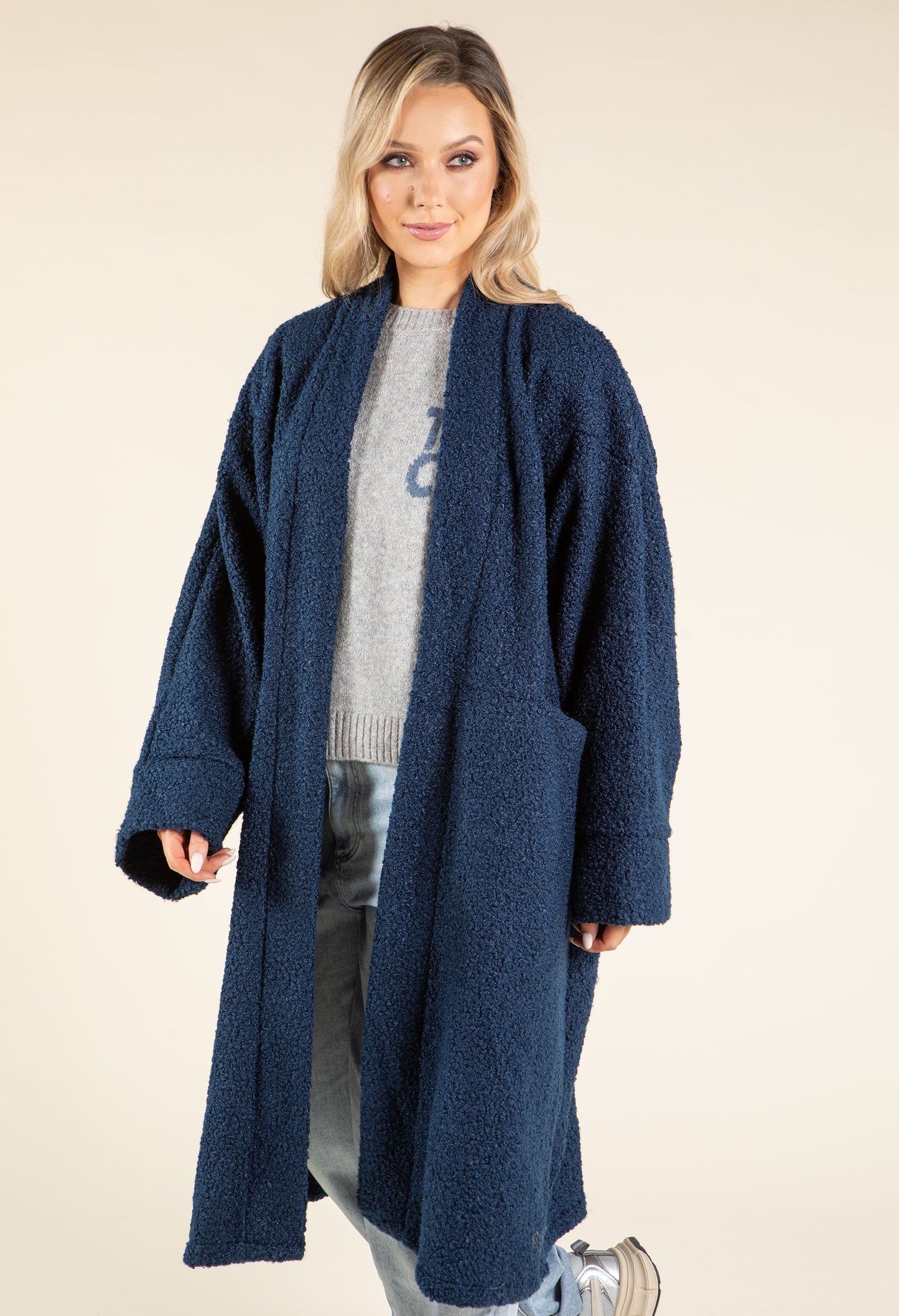 Charlotte Soft Boucle Coatigan