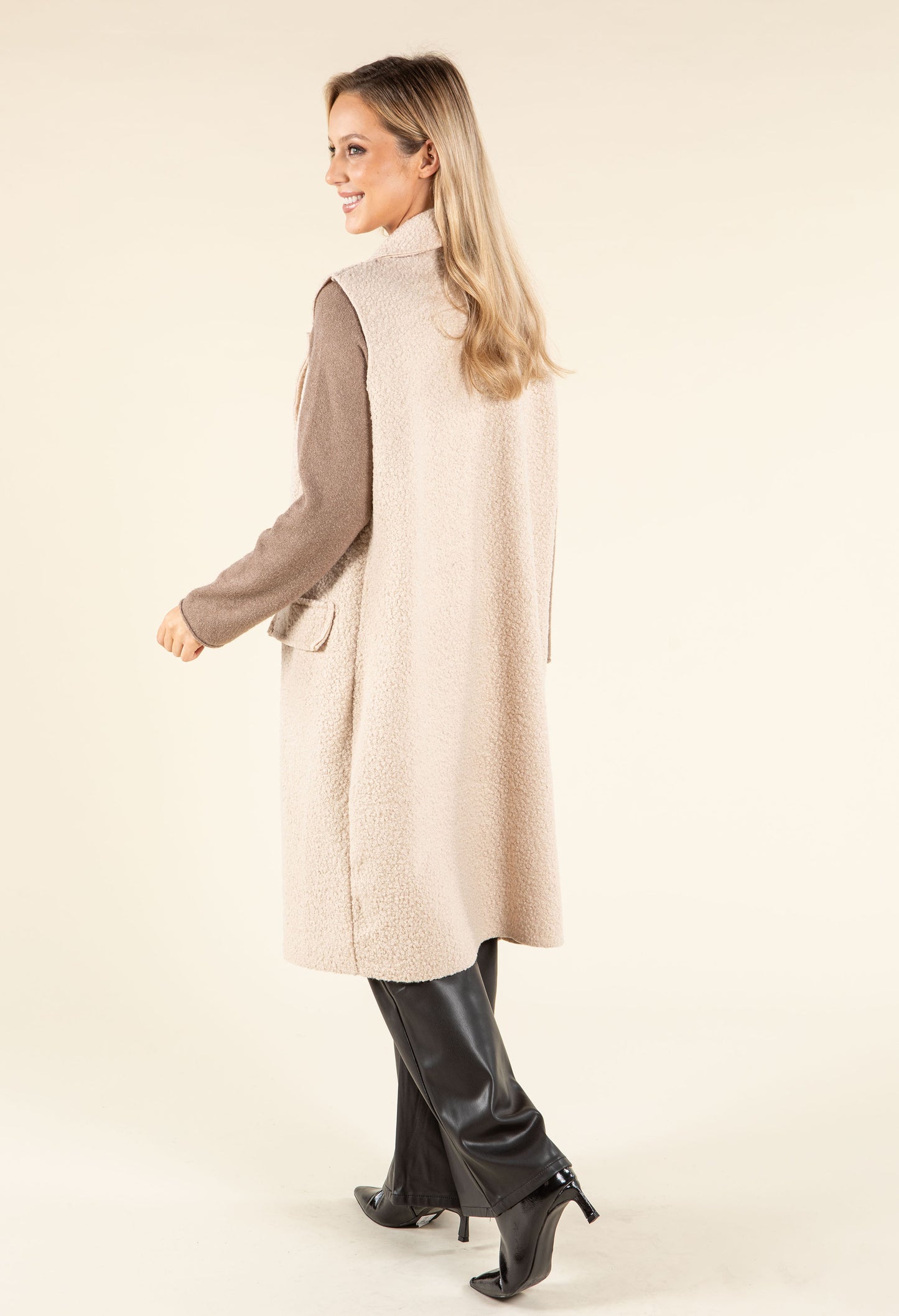 Soft Boucle Longline Gilet