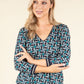 Geometrict Design Blouse